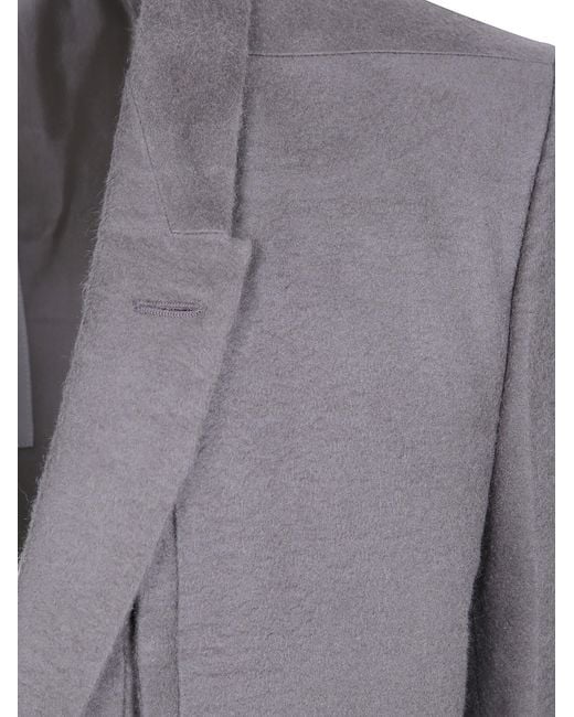 Rick Owens Gray "Soft Soft" Jacket for men
