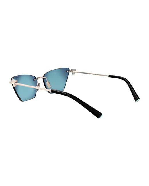 Tiffany & Co Blue Tiffany & Co Metal Sunglasses