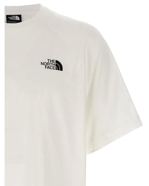 The North Face White 'North Faces' T-Shirt for men