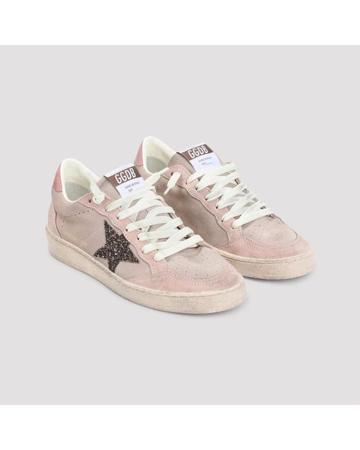 Golden Goose Deluxe Brand Pink Camelia Chypre Ballstar Sneakers