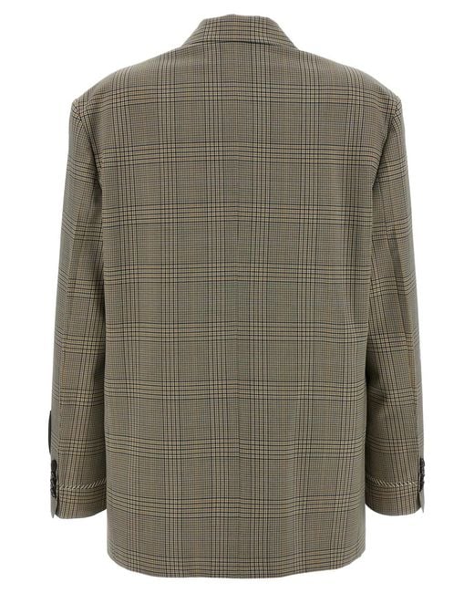 Marni Green Prince Of Wales Blazer