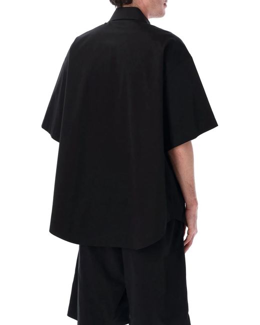 Balenciaga Black S/S Workwear Shirt for men