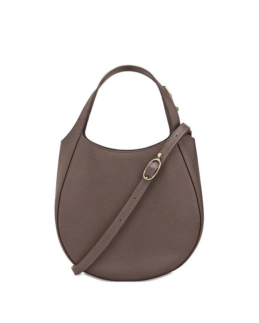 Longchamp Brown Le Foulonné S Handbag