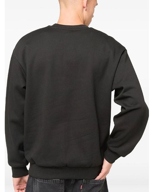 Lacoste Black Crewneck Sweater for men