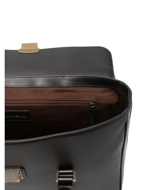 Emporio Armani Black Tote Bag for men