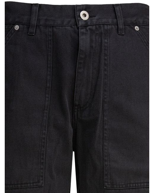 Alex Mill Black Painter Trousers for men