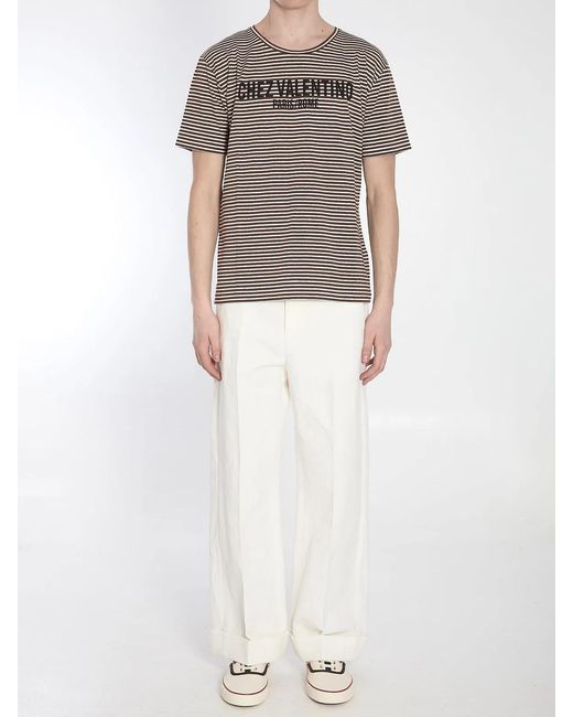 Valentino Garavani Natural Chez T-Shirt for men