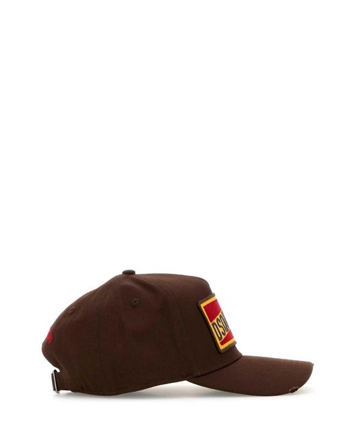 DSquared² Brown Baseball Caps for men