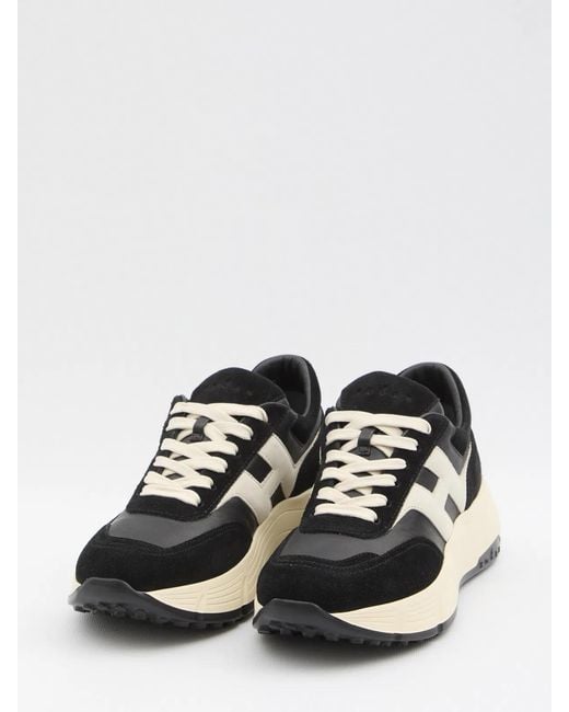 Hogan Black Hi-Fi Sneakers