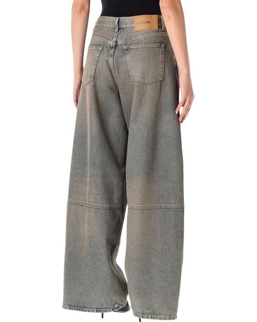 Haikure Gray "Legacy Ziggy" Wide Leg Jeans