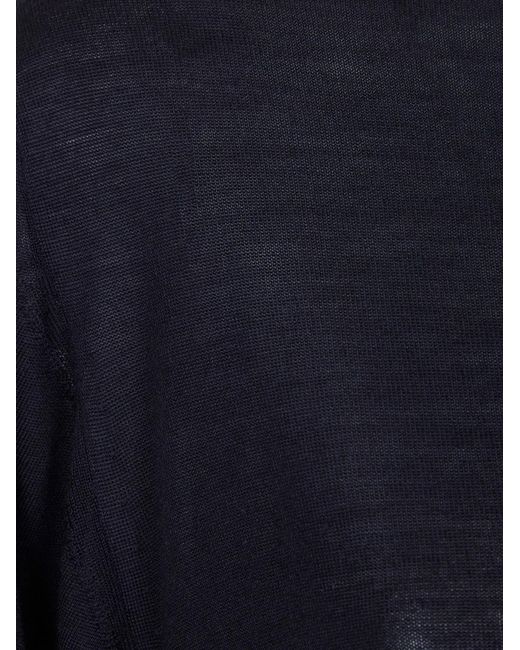 Jacquemus Blue "La Maille Mananco" Shirt