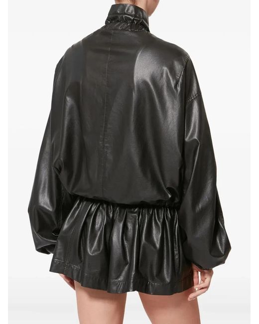 Isabel Marant Black Polyurethane Jacket