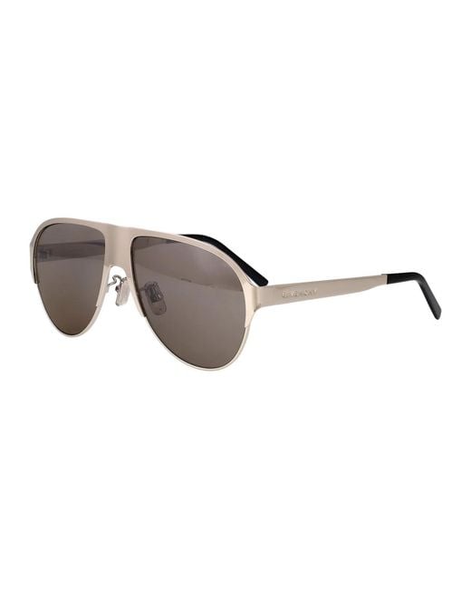 Givenchy Gray Metal Sunglasses