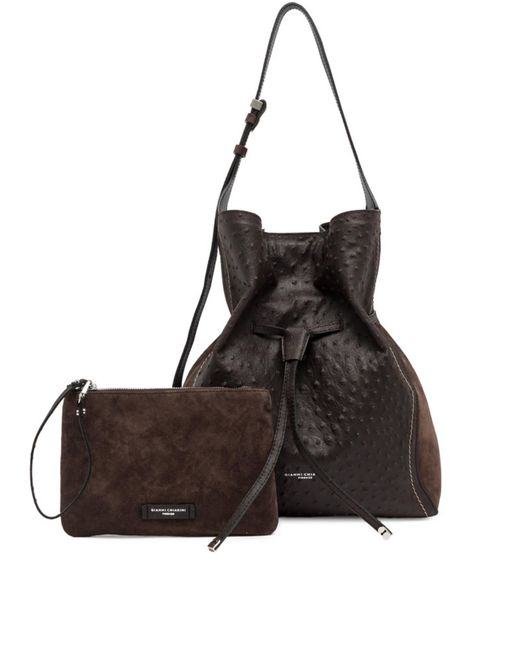 Gianni Chiarini Black Leather Bag