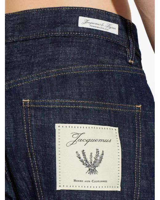 Jacquemus Blue Droit Tailored Pants for men