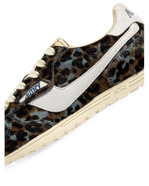 Autry Black Windspin Low Sneakers