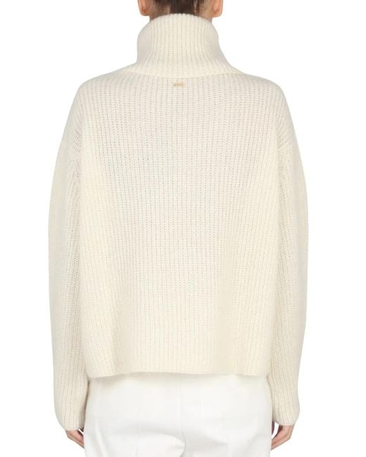 Boss White Turtleneck Shirt