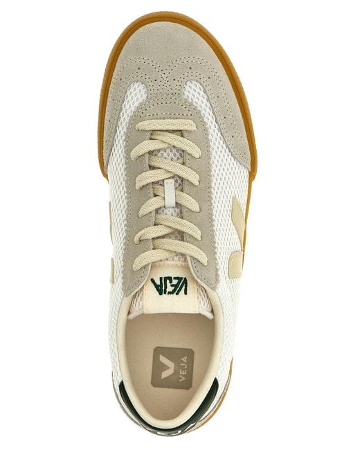 Veja White 'Volley' Sneakers for men