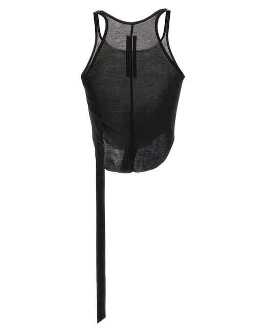 Rick Owens Black 'Basic' Tank Top