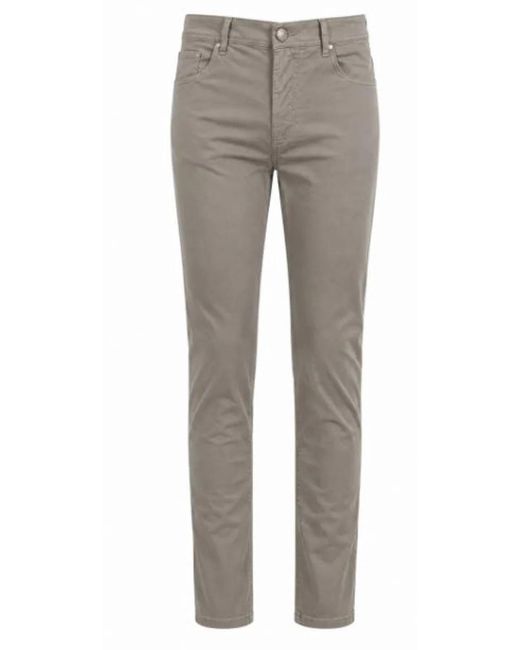 Jacob Cohen Gray Elephant Cotton Jeans for men