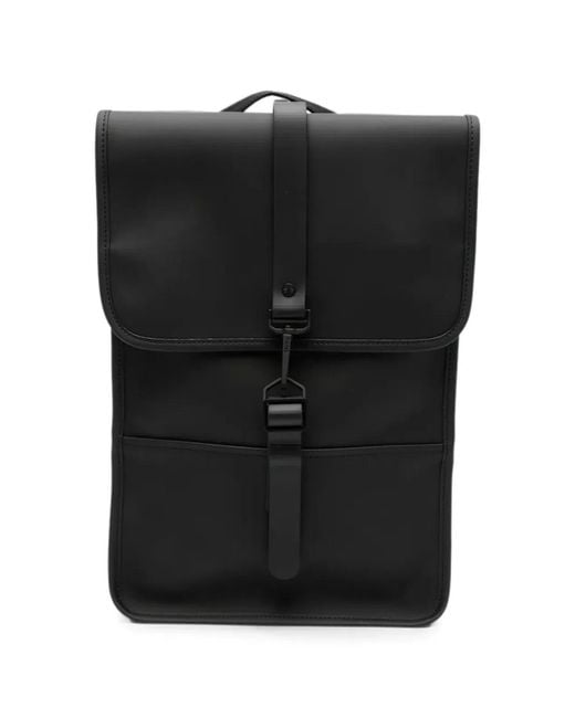 Rains Black "W3" Mini Backpack