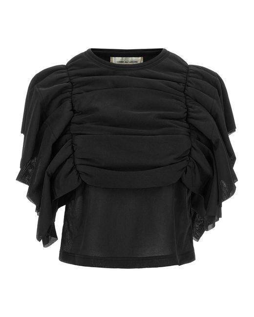 Comme des Garçons Black Polyester Pattern Shirt