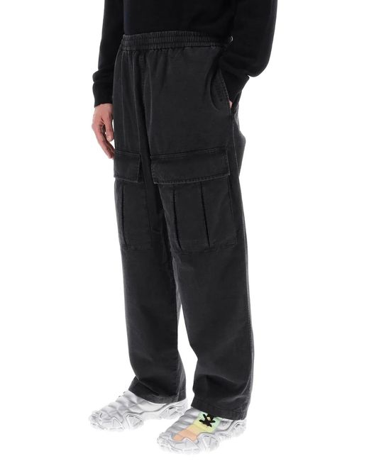 Acne Black Casual Pants for men