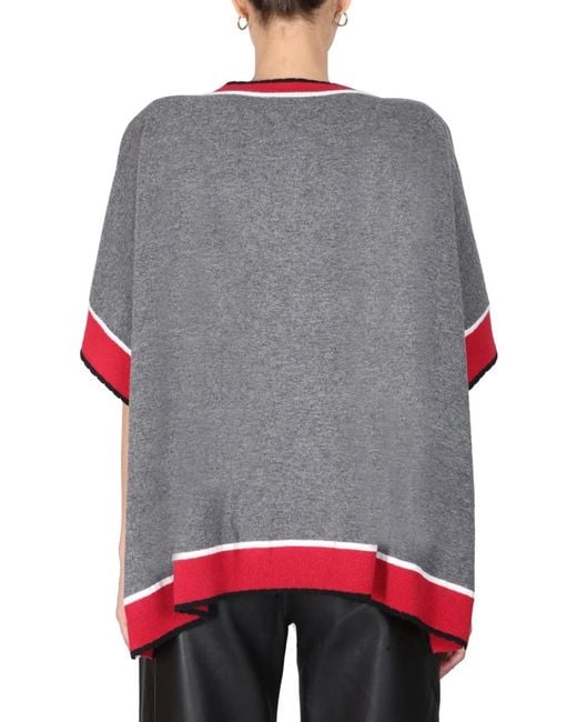 Boutique Moschino Gray Wool Jersey