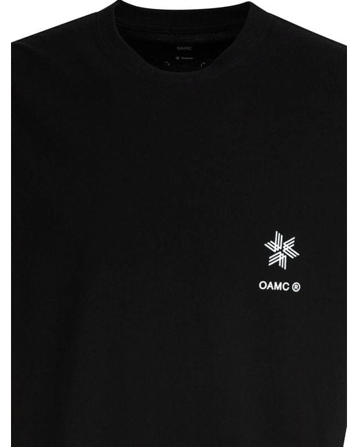 Goldwin Black "Oamc T-Shirt for men