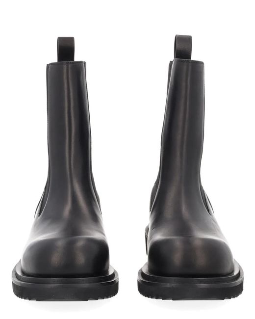 Rick Owens Black Boot "Beatle Gabe" for men