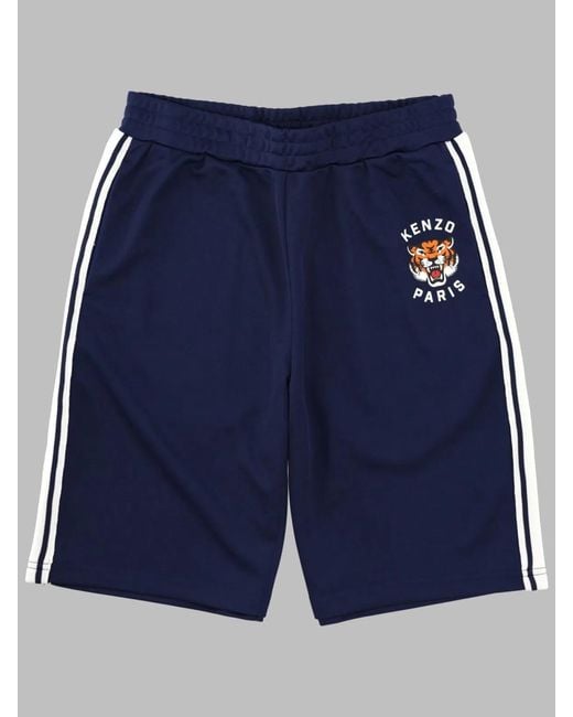 KENZO Blue Bermuda