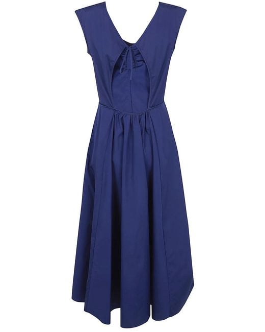 Aspesi Blue Midi Dress