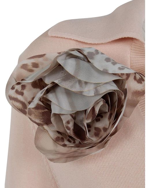 Blugirl Blumarine Pink Polo Shirt