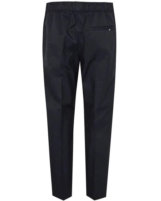 Lanvin Blue Elasticated Waist Trousers for men
