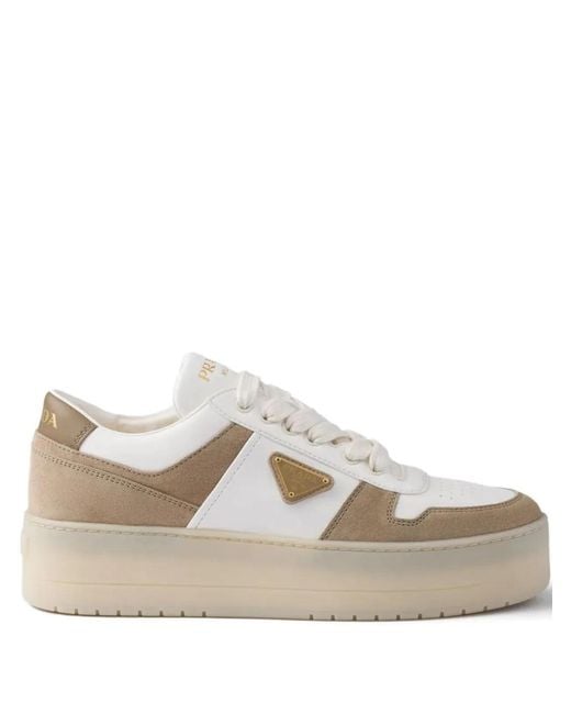 Prada White Downtown Bold