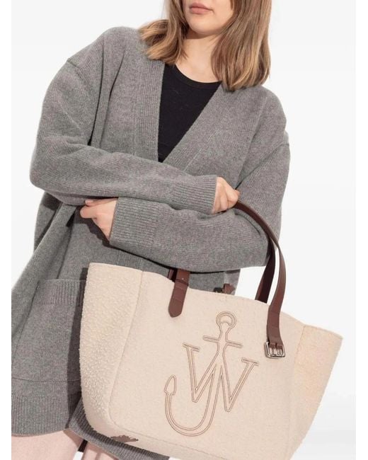 J.W. Anderson Natural Fabric Belt Shopping Bag