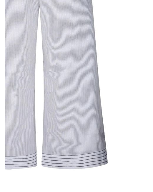 By Malene Birger White "Mirabello" Trousers