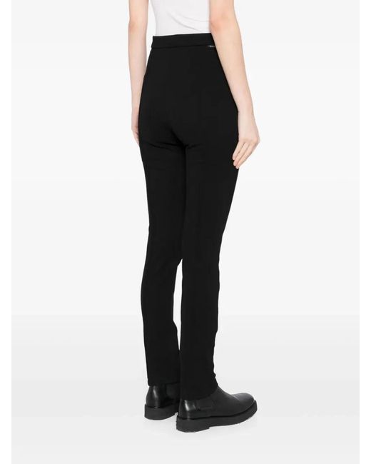 Moncler Black Pants With Logo