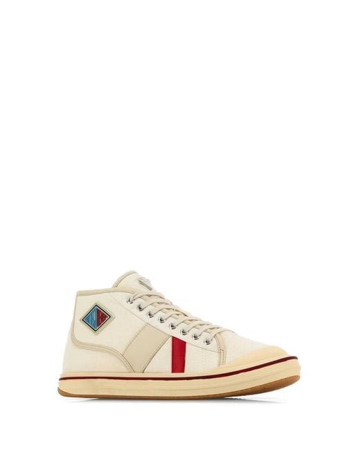 Bottega Veneta Pink Sneakers High Top for men