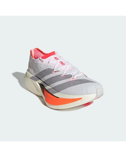 Adidas Originals White Adizero Prime X3 Strung for men