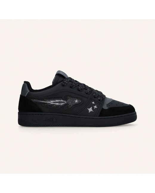 JAPAN ENTERPRISE Black Egg Rocket W Low Sneaker for men