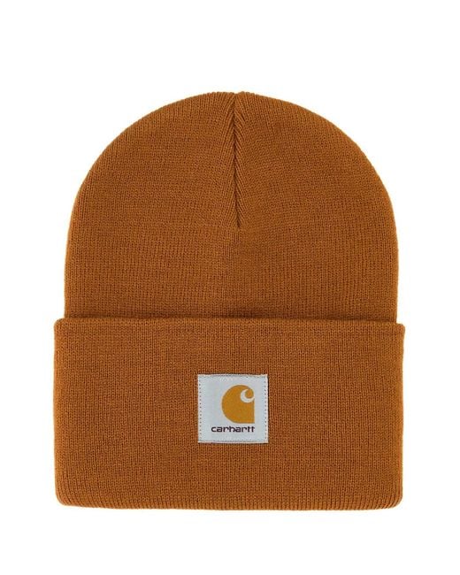 Carhartt Brown Acrylic Watch Hat Acrylic for men