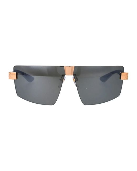 Maybach Gray Titanium+Horn Sunglasses