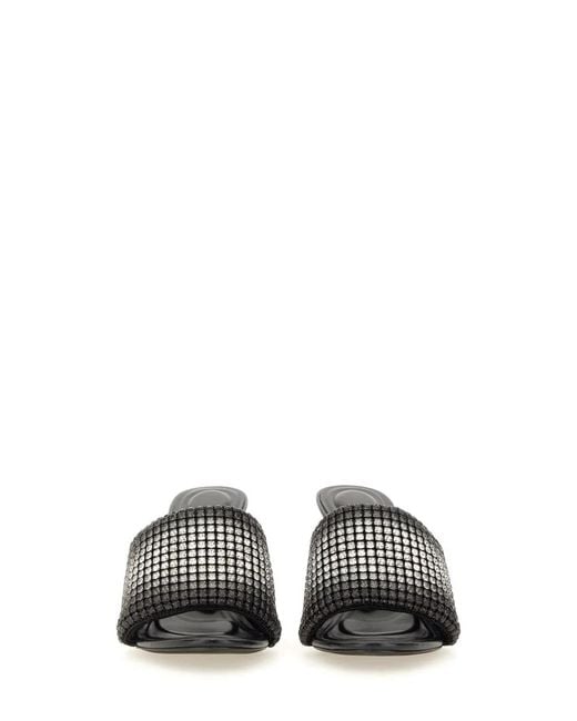Alexander Wang White Sabot Heiress