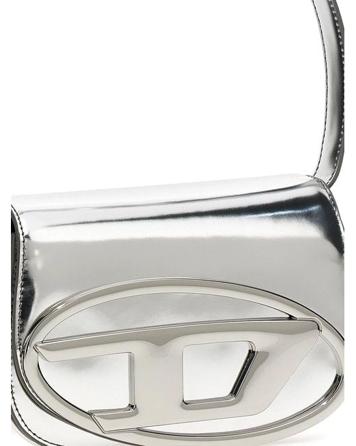 DIESEL Gray '1Dr' Shoulder Bag