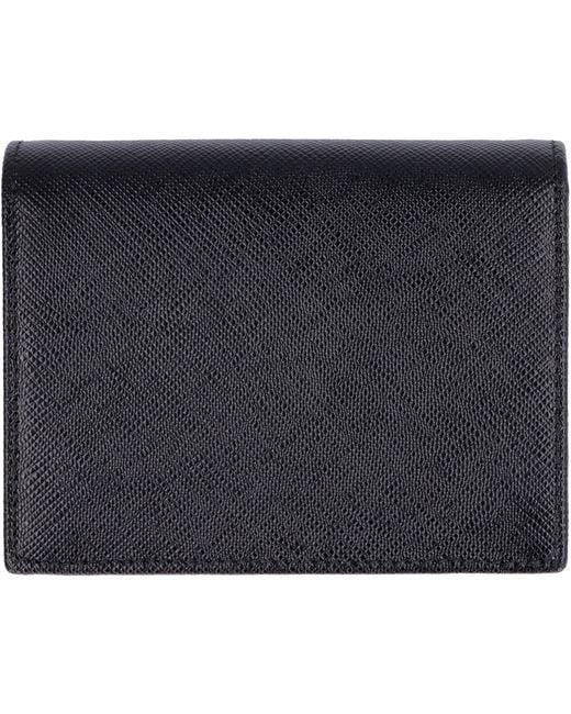 Prada Black Leather Wallet