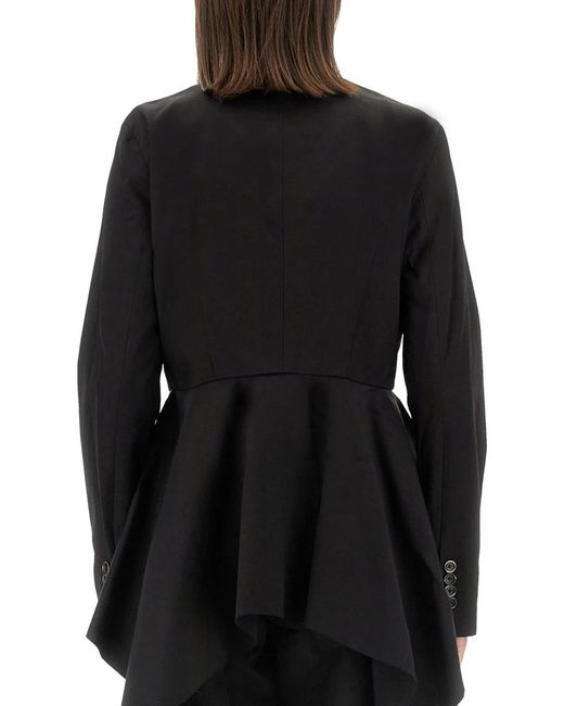 Uma Wang Black Viscose Blend Koney Jacket