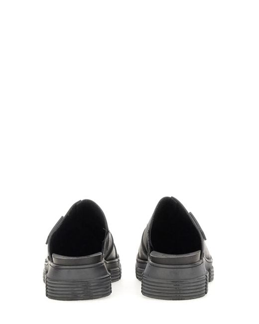 Ganni Gray City Sabots