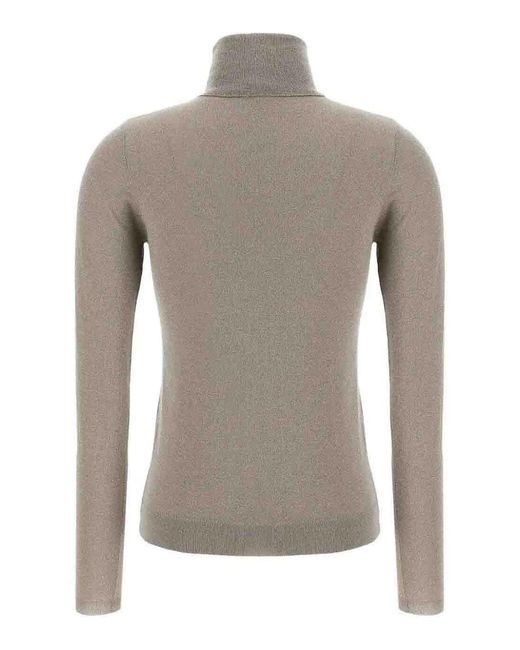 Brunello Cucinelli Gray Sparkling Cashmere