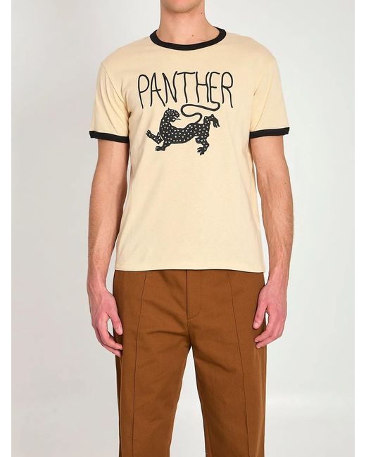 Valentino Garavani Natural Cotton Jersey T-Shirt for men